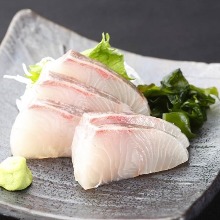 Amberjack sashimi