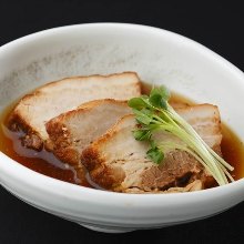 Simmered pork belly