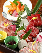 Assorted sashimi, 5 kinds