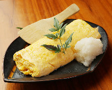 Japanese-style rolled omelet