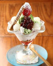 Japanese-style parfait