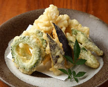 Assorted tempura