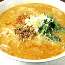 Chinese noodles in Sichuan-style sesame paste soup