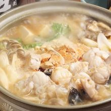 Monkfish hotpot