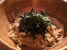 Spaghetti with mentaiko