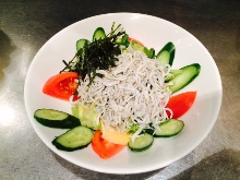 Whitebait salad