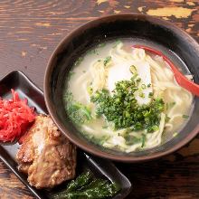 Okinawan noodles with sparerib