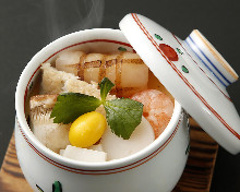 Chawanmushi (steamed egg custard)