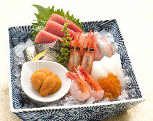 Assorted premium sashimi