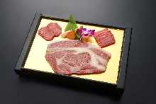 Assorted Kobe rib loin