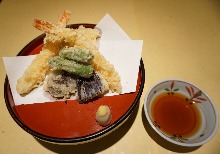 Assorted tempura