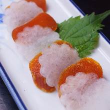 Dried mullet roe