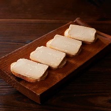 Miso-marinated cheese