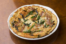 Garlic chives pajeon