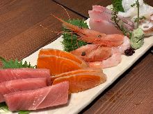 Assorted sashimi, 5 kinds Assorted sashimi, 5 kinds