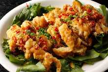 Yu lin chi (Chinese-style fried chicken)