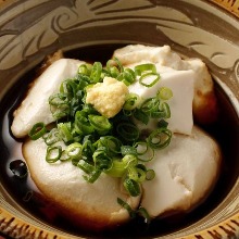 Okinawan peanut tofu