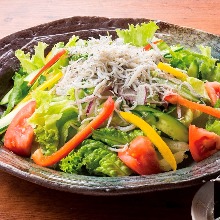 Whitebait salad