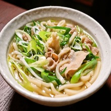 Wheat noodles with meat