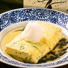 Japanese-style rolled omelet