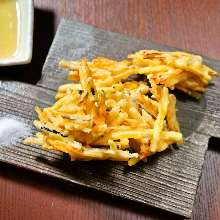 Tempura fritters