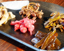 Assorted pickles