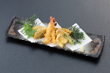 Assorted tempura