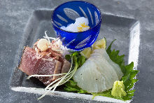 Assorted sashimi, 3 kinds