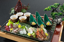 Assorted sashimi, 5 kinds