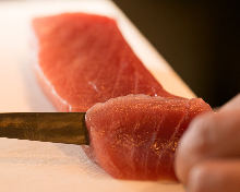 Bluefin tuna sashimi