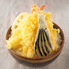 Tempura rice bowl