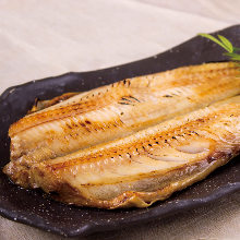 Grilled atka mackerel