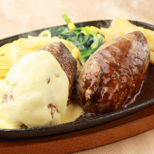 Japanese-style hamburg steak