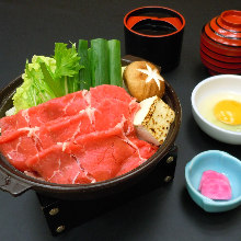 Sukiyaki set meal