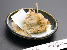 Clam tempura