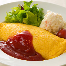 Rice omelet