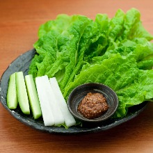 Sangchu (Korean stem lettuce)