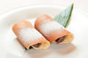 Dorayaki (two pancakes with red bean paste in between) Dorayaki (two pancakes with red bean paste in between)