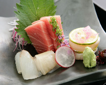 Assorted sashimi, 3 kinds