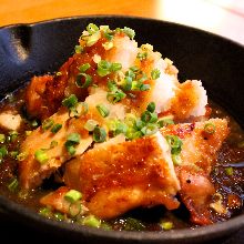 Seared chicken thigh