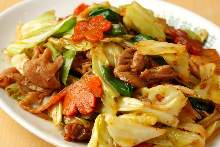 Stir-fried offal