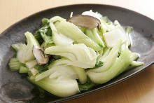 Stir-fried bok choy