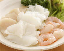 Seafood shabu-shabu