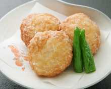 Deep-fried shrimp cakes