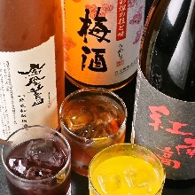 Ho-o Biden Kanjuku Momoshu (peach liqueur)
