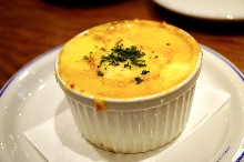 Mashed potatoes and Bolognese gratin