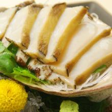 Abalone sashimi