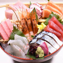 Assorted sashimi, 8 kinds