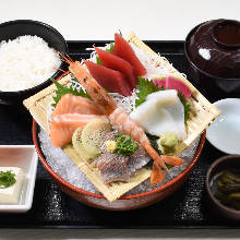 Sashimi set meal