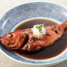 Stewed red snapper